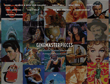 Tablet Screenshot of cinemasterpieces.com